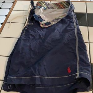 Polo swim trunks